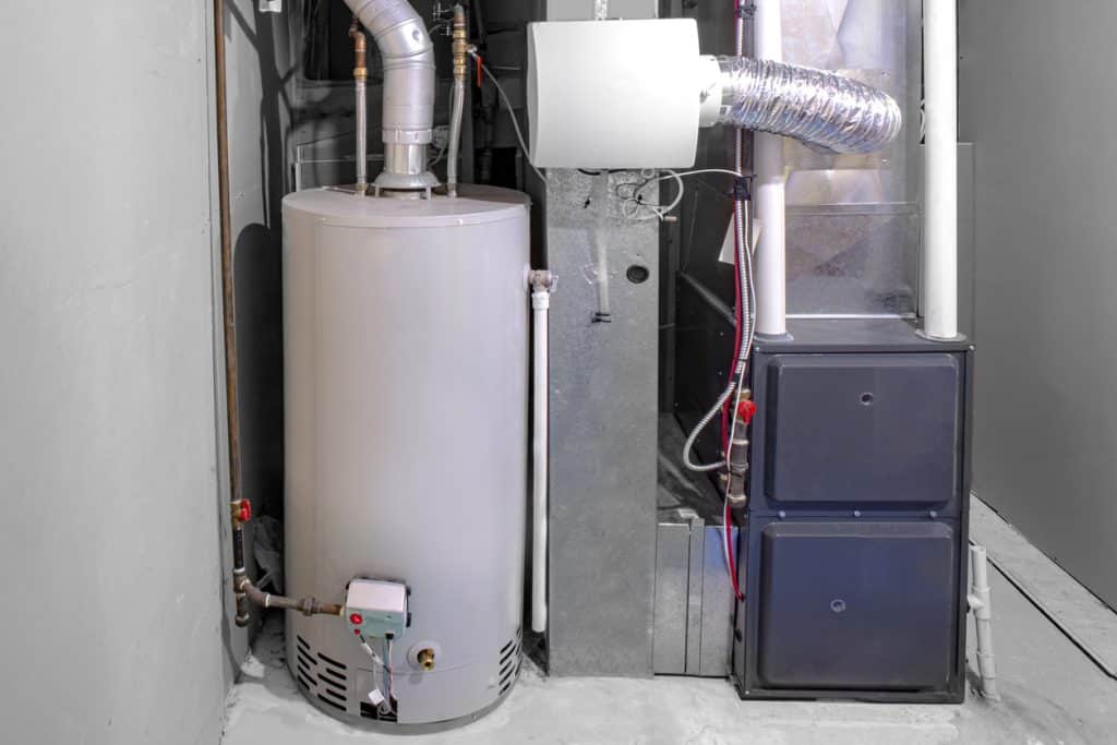 Furnace and gas water heater